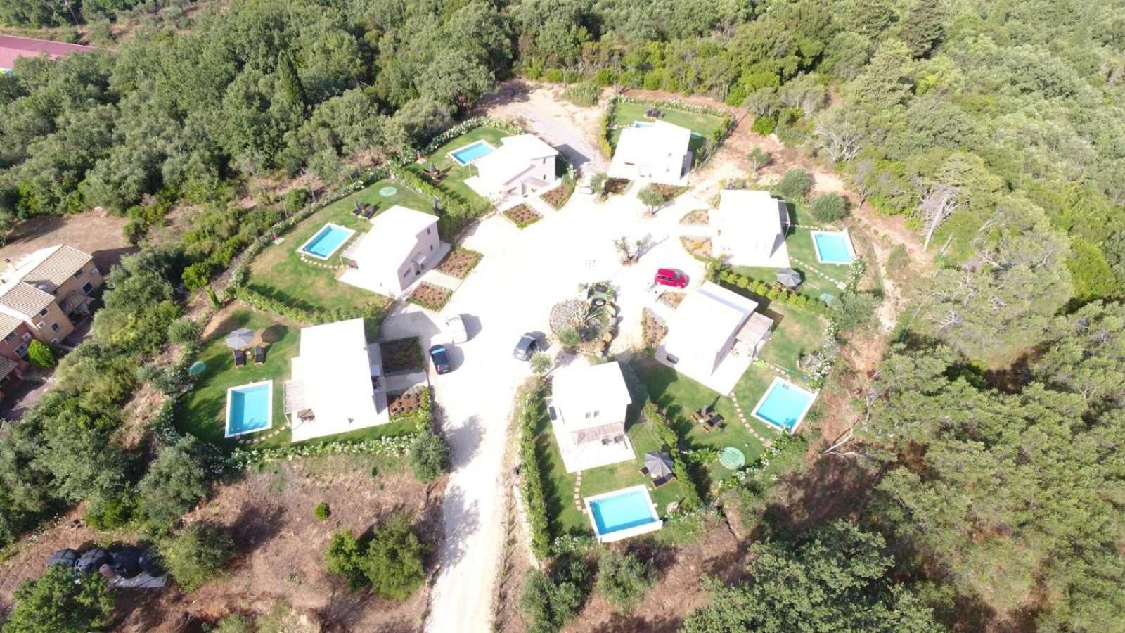 Villas Epta Karpi Complex Of 7 Luxury Villas Skriperon Exterior foto