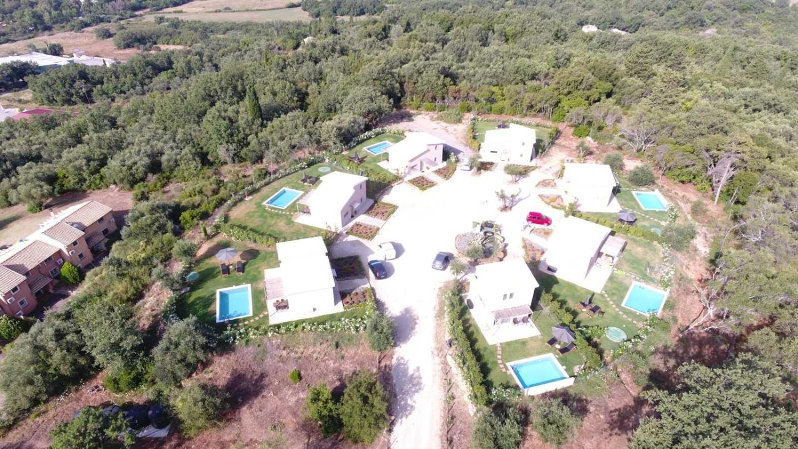 Villas Epta Karpi Complex Of 7 Luxury Villas Skriperon Exterior foto